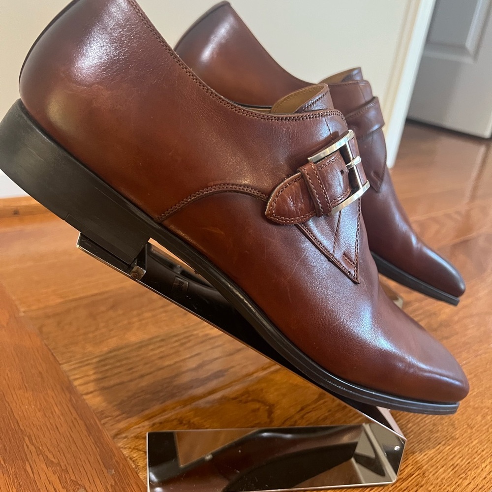 Men’s Magnanni Monk Strap Loafer